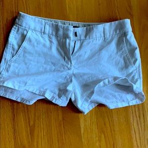 White shorts j crew